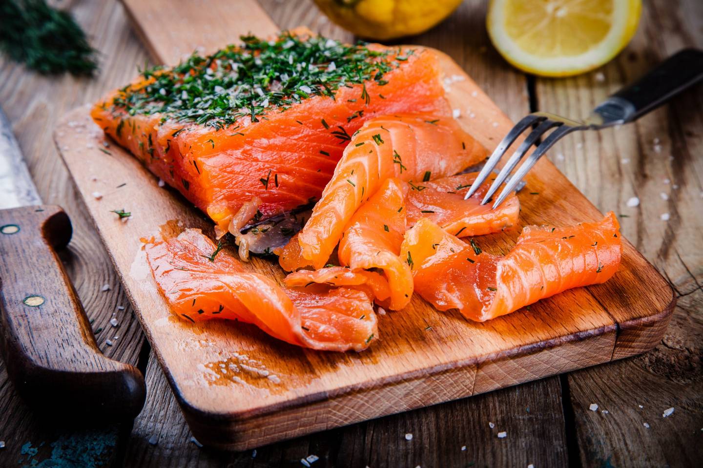 Smoked Salmon Dry Brine