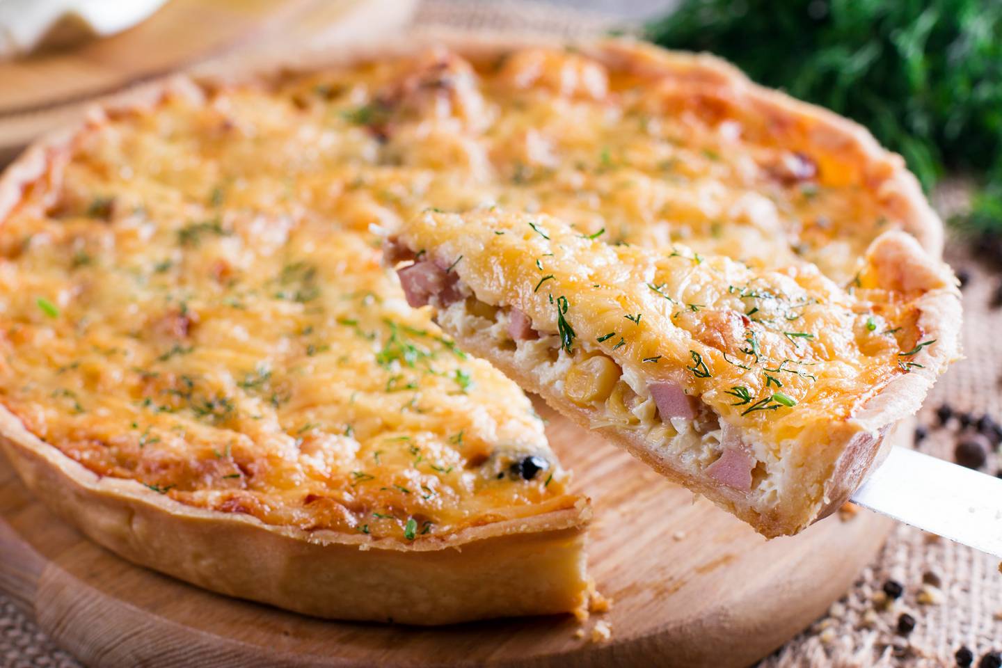Swiss Ham Pie