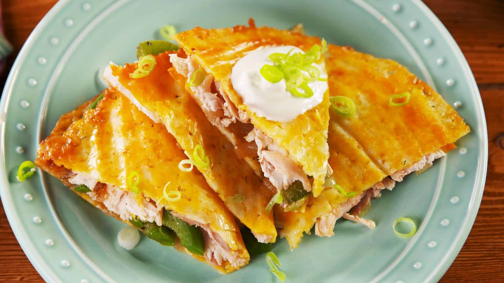 Keto Chicken Quesadilla